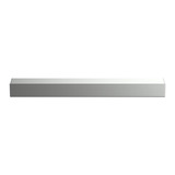 Merten Decor-Rahmen vierfach mit Montagerichtung horizontal und vertikal, Kunststoff, matt, Schutzart IP20 edelstahl, Retail