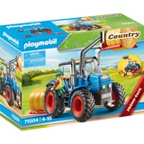 PLAYMOBIL 71004 Großer Traktor mit Zubehör, Konstruktionsspielzeug
