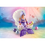 PLAYMOBIL 71502 Princess Magic Meerjungfrau mit Perlmuschel, Konstruktionsspielzeug 