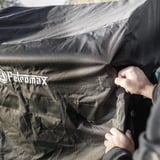 Petromax Abdeckhaube Gastisch ge45 & Feuertopf Tisch fe45, Abdeckung schwarz