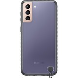 SAMSUNG Clear Protective Cover, Handyhülle transparent/schwarz, Samsung Galaxy S21+ 5G