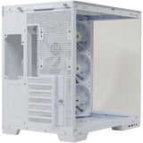 Silentware View A-RGB , Tower-Gehäuse weiß, Tempered Glass x2