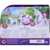 Spin Master Unicorn Academy - Glacier's Gemstone-Abenteuer mit Layla, Spielfigur mit 13 Zubehörteilen