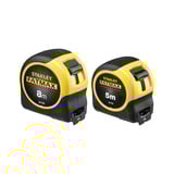 Stanley Fatmax-Bandmaß Doppelpack,  5 Meter + 8 Meter schwarz/gelb, 2-teilig