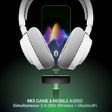 SteelSeries Arctis Nova 7X Wireless Gen 2, Gaming-Headset weiß, Bluetooth, 2.4 GHz-USB-Dongle, (optimiert für Xbox)