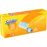 Swiffer Staubmagnet XXL Starterset (Teleskop-Griff + 2 Tücher), Staubwischer gelb