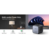 UGREEN DigiNest Cube Steckdosenleiste (3 AC-Steckdosen + 65W 2A2C) 