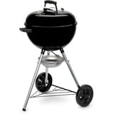 Weber Holzkohlegrill Original Kettle E-4710 schwarz, Ø 47cm, inkl. Deckelthermometer