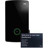 ABL E-Mobility Wallbox eM4 Single, Controller reev ready, 22kW schwarz, 3-phasig, WLAN, Bluetooth, LTE, MID-Energiezähler