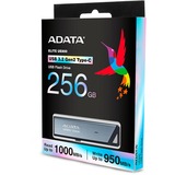 ADATA UE800 256 GB, USB-Stick aluminium (gebürstet), USB-C 3.2 (10 Gbit/s)