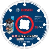 Bosch Professional X-LOCK Diamanttrennscheibe EXPERT Diamond Metal Wheel, Ø 115mm Bohrung 22,23mm