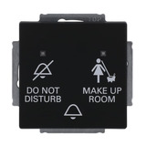 Busch-Jaeger Klingeltaster schwarz, Retail