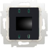 Busch-Jaeger Raumtemperaturregler Einsatz Typ 1094 USITA-Bluetooth mit Display und Touchbedienung, Heizungsthermostat edelstahl, Retail