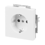 Busch-Jaeger Schutzkontakt Steckdose Standard erhöhtem Berührungsschutz weiß, Retail