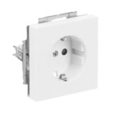 Busch-Jaeger Schutzkontakt Steckdose Standard erhöhtem Berührungsschutz weiß, Retail