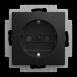 Busch-Jaeger Steckdosen Einsatz 20 EUCB-915 schwarz, Retail