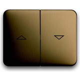 Busch-Jaeger Wippe zweiteilige Wippe für Jalousieschalter und Taster bronze, Retail