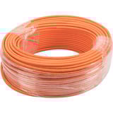Digitus Professional Cat.7 S/FTP Verlegekabel simplex, B2ca orange, 100 Meter Rolle