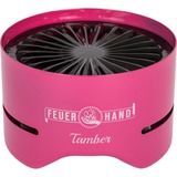 Feuerhand Tisch-Holzkohlegrill Tamber, Telemagenta magenta, Ø 20cm