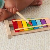 Fisher-Price Holz-Xylophon Musikinstrument für Kleinkinder, Musikspielzeug 2 Teile