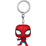 Funko Pop! Schlüsselanhänger Spider-Man, Schlüsselring 