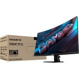 GIGABYTE GS27FC, Gaming-Monitor 68.6 cm (27 Zoll), schwarz (matt), FullHD, VA, Curved, AMD Free-Sync Premium, Adaptive-Sync, 180Hz Panel