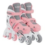 GLOBBER Learning Skates 2 in 1 Gr. 26-29, Inline-Skates rosa