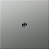 Gira Abdeckung Schutzkontakt Steckdose Edelstahl, Zentralplatte edelstahl, Retail