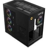 HYTE Y50 Pitch Black, Tower-Gehäuse schwarz, Tempered Glass x 3