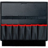 KNIPEX Werkzuegkarte für L-BOXX 00 21 19 LB WK, Tasche schwarz/rot, leer