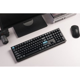 Keychron Q6 Ultra 8K, Gaming-Tastatur schwarz, DE-Layout, Keychron Silk POM Red, Hot-Swap, Aluminiumrahmen, RGB