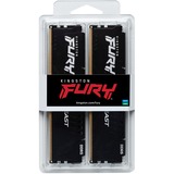 Kingston FURY DIMM 64 GB DDR5-5200 (2x 32 GB) Dual-Kit, Arbeitsspeicher schwarz, KF552C36BBEK2-64, FURY Beast, AMD EXPO