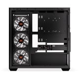Krux EXO , Tower-Gehäuse schwarz, Tempered Glass x 2