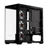 Krux EXO , Tower-Gehäuse schwarz, Tempered Glass x 2