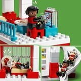 LEGO 10970 DUPLO Feuerwehrwache mit Hubschrauber, Konstruktionsspielzeug Feuerwehr-Spielzeug für Kleinkinder ab 2 Jahre mit Feuerwehrauto