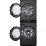 LG WashTower WT1210BBF , Waschtrockner WiFi