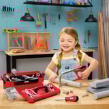MGA Entertainment Little Tikes Creative Construction - Werkzeugkasten-Set, Kinderwerkzeug 