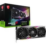 MSI GeForce RTX 4070 GAMING X TRIO, Grafikkarte DLSS 3, 3x DisplayPort, 1x HDMI 2.1