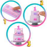 Mattel Barbie Party Unboxed Haustier Geburtstag Serie - lila Kleid, Puppe 