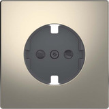 Merten Zentralplatte nickelmet grau, Retail