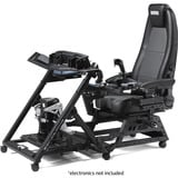 Next Level Racing Flug Simulator Sitz 2.0 NLR-S045, Sim Rig schwarz/grau