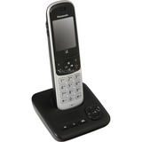 Panasonic KX-TGH720GS, analoges Telefon schwarz, Anrufbeantworter