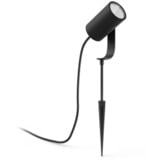 Philips HUE White & Color Ambiance Lily Gartenspot, LED-Leuchte schwarz, 3 Stück, Basis-Set