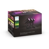 Philips HUE White & Color Ambiance Lily Gartenspot, LED-Leuchte schwarz, 3 Stück, Basis-Set