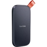 SanDisk Portable SSD 1 TB, Externe SSD schwarz/orange, USB-C 3.2 Gen 2 (10 Gbit/s)