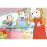 Schmidt Spiele Bobo Siebenschläfer Puzzle-Box im Metallkoffer 2x 26 Teile, 2x 48 Teile