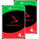 IronWolf NAS 2 x 4 TB Bundle , Festplatte