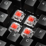 Sharkoon SKILLER SGK30, Gaming-Tastatur schwarz, US-Layout, Huano Red