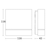 Steinel Bewegungsmelder IS 180 digital hochauflösend Antenne anthrazit, Retail