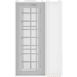 Thermaltake View 380 XL WS ARGB , Tower-Gehäuse weiß/holz, Tempered Glass x 2, Holz-Struktur